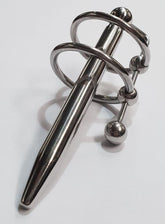 Dual-Ring Urethral Delight - Elevate Your Intimate Exploration Penis Plugs